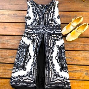Perceptions Classy Paisley Dress-8